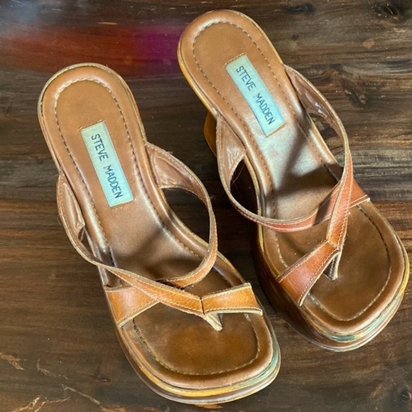Steve Madden Shoes - Steve Madden Platform Chunky Sandals Y2K